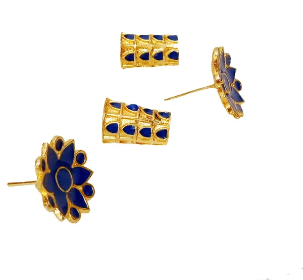 Assamese_Traditional_Thuria_Copper_Stud_Earring_For_Girls_&_Women